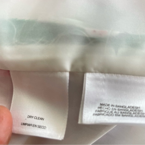 Evan Picone Floral Blazer Jacket Women’s 6P Pink Green Open Front Lined Spring - Picture 10 of 13